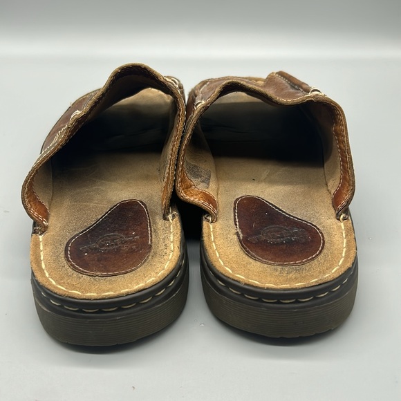 VINTAGE Dr. Martens 8620 Slides Mens 11 Leather Boho Hippie Classic Sandals - Picture 4 of 10